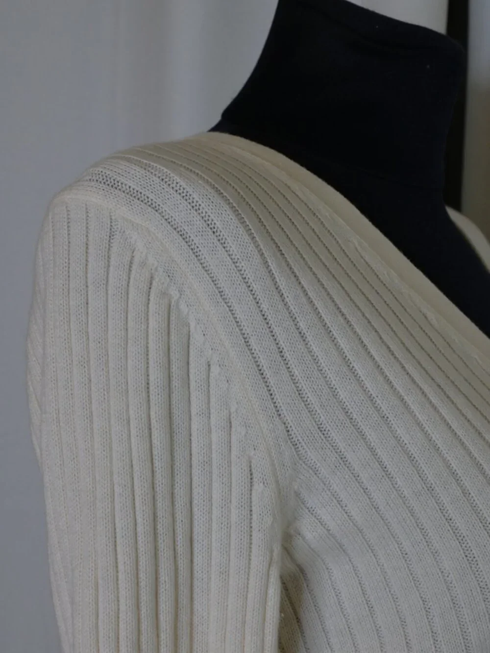 Aritzia Wilfred Manila Cotton Wool Cream Cardigan Sz M - Picture 8 of 10